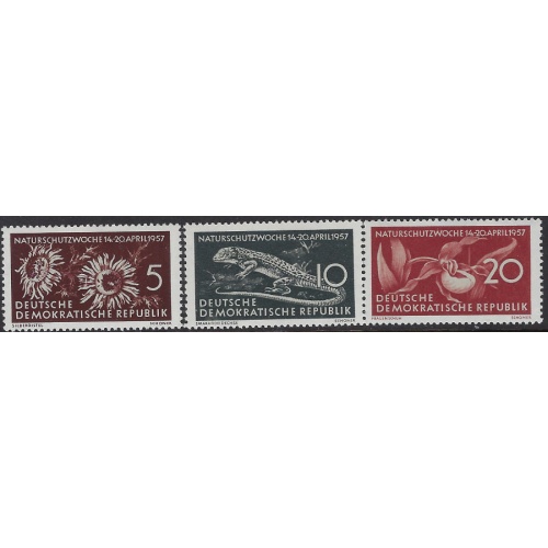 Germany DDR 325-27 MNH 1957 set (ak7772)