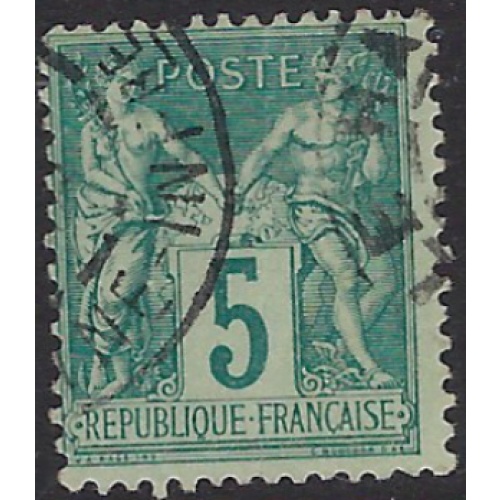 France 78 Used 1876 issue (ak7792)
