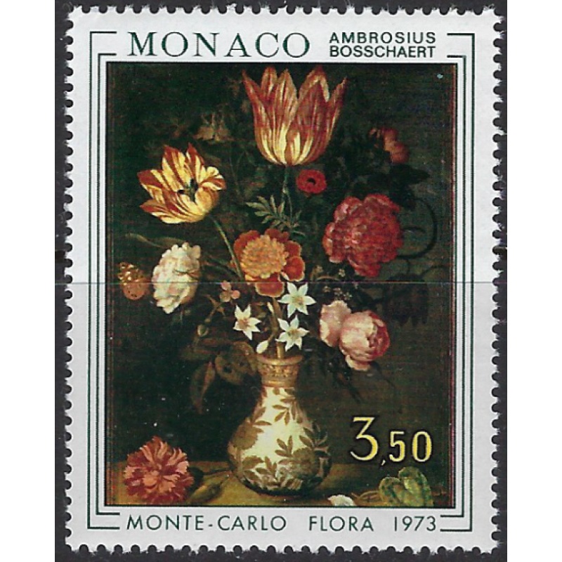 Monaco 860 MNH 1973 Flowers (ak7809)