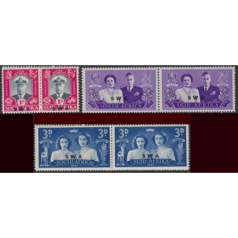 Southwest Africa 156-58 MNH 1947 set (ak7812)
