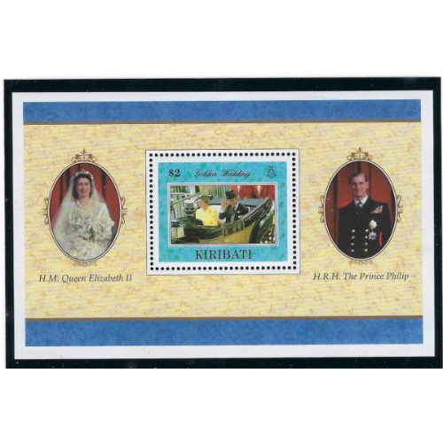 Kiribati 704 MNH 1997 QEII Golden Wedding (ak7819)