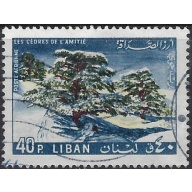 Lebanon C438 Used 1965 issue  (ak7882)