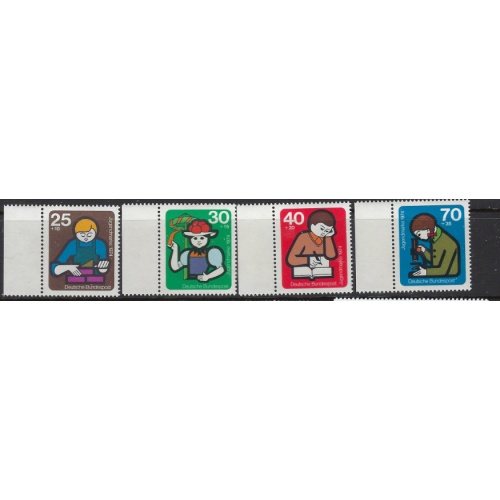 Germany B508-11 MNH 1974 set (ak7894)