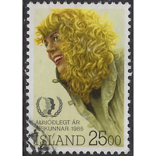 Iceland 609 Used 1985 issue (ak7895)
