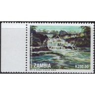 Zambia 618 MNH 1993 Waterfall (ak7897)