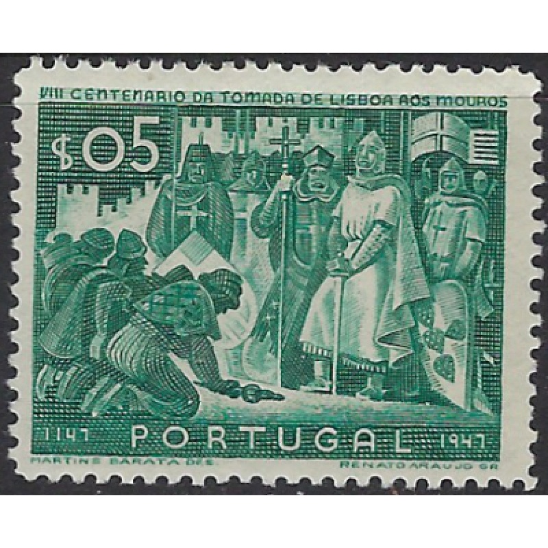 Portugal 683 MLH 1947 issue (ak7923)