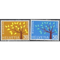 Switzerland 416-17 MNH 1962 Europa (ak7931)