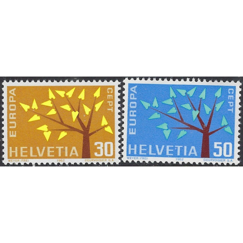 Switzerland 416-17 MNH 1962 Europa (ak7931)