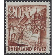 Germany 6N23 Used 1948 issue; short perfs (ak7950)