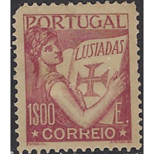 Portugal 512 MH 1932 issue; short corner perf (ak7956)