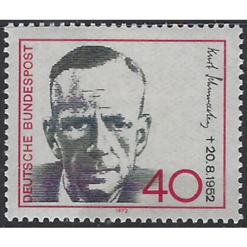 Germany 1093 MH 1972 issue (ak7967)