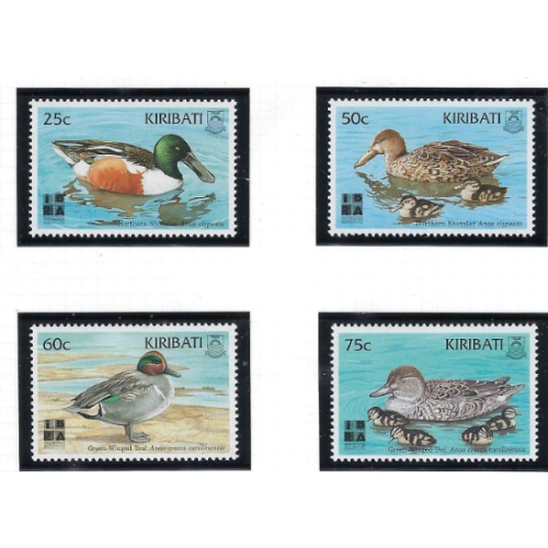 Kiribati 737-40 MNH 1999 Ducks (ak7971)