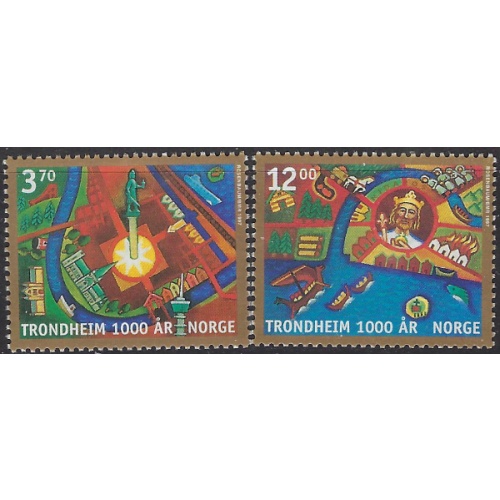 Norway 1168-69 MNH 1997 set (ak7987)