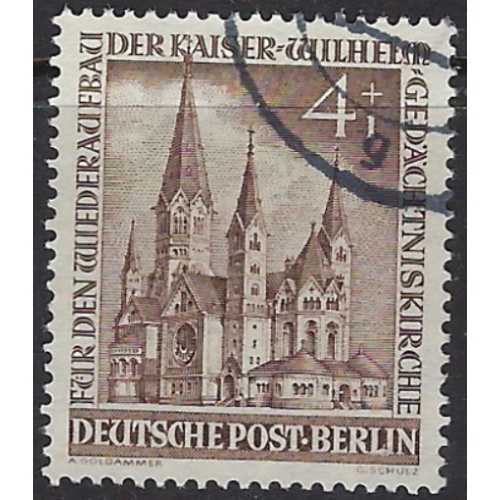 Germany Berlin 9NB8 Used 1953 issue (ak7989)