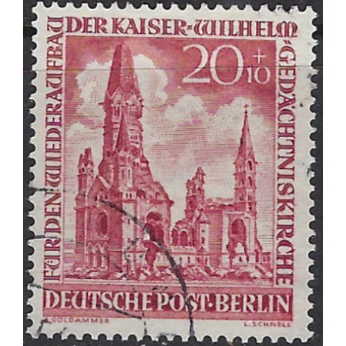 Germany Berlin 9NB10 Used 1953 issue (ak7992)