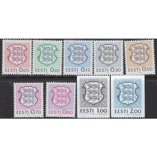 Estonia 200-08 MNH 1992 set (ak7997)