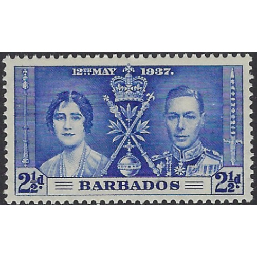 Barbados 192 MNH 1937 issue (ak8000)