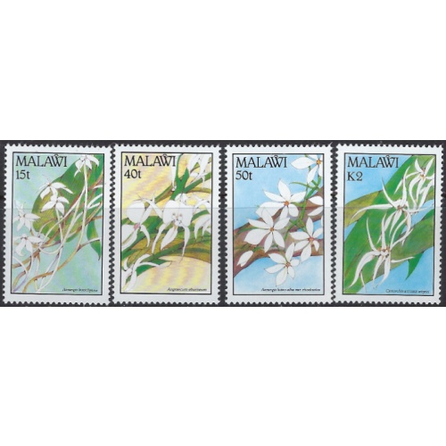 Malawi 578-81 MNH 1990 Orchids (ak8034)