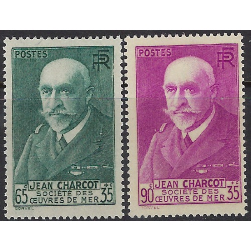 France B6869 MH 1938-39 set (ak8043)