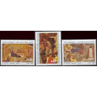 Central Africa Rep C323-25 MNH 1986 Christmas (ak8051)