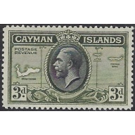 Cayman Is 91 MLH 1935 issue (ak8054)