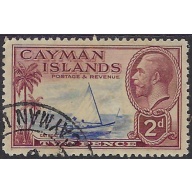 Cayman Is 89 Used 1935 Issue (ak8060)