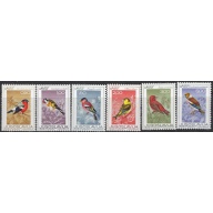 Yugoslavia 912-17 MLH 1968 Birds  (ak8066)