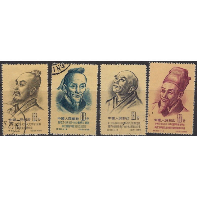 China PR 245-48 Used 1955 set (ak8075)