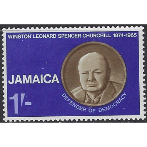 Jamaica 253 MH 1966 Churchill (ak8077)