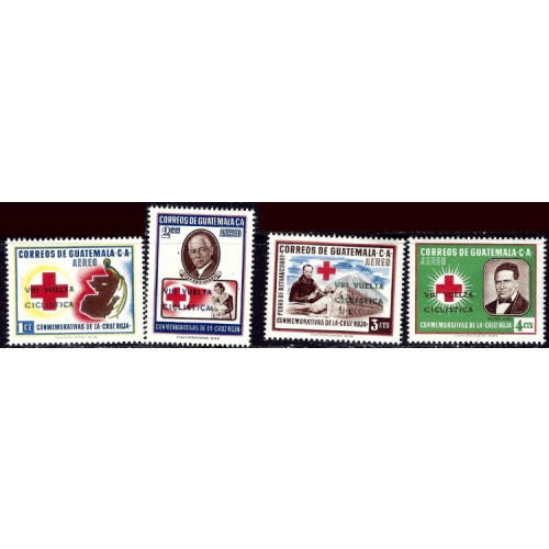 Guatemala C295-98 MNH 1964 set (ak8093)