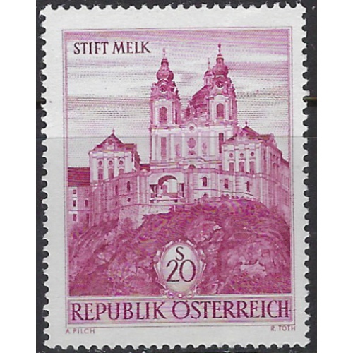 Austria 702 MNH 1963 Abbey (ak8097)