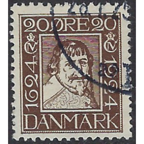 Denmark 174 Used 1924 issue (ak8125)