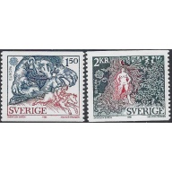 Sweden 1352-53 MNH 1981 Europa (ak8136)
