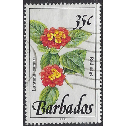 Barbados 758A Used 1991 issue (ak8143)