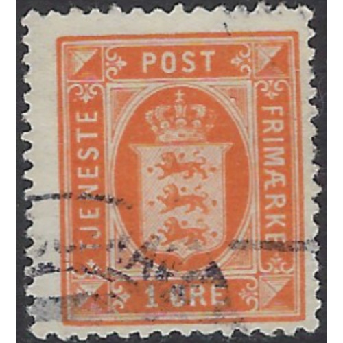 Denmark O16 Used 1914 issue (ak8172)