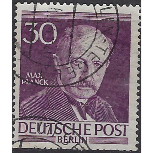 Germany Berlin 9N92 Used 1953 issue; trimmed bottom (ak8175)