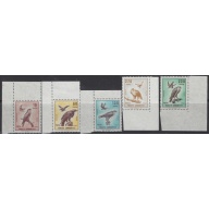 Turkey C44-48 MNH 1967 Birds (ak8202)