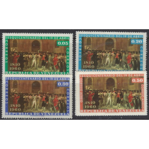 Venezuela 767-69 MNH 1960 set (ak8213)