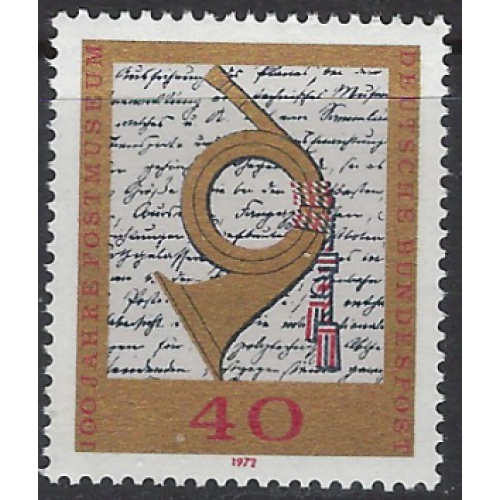 Germany 1094 MH 1972 issue (ak8214)