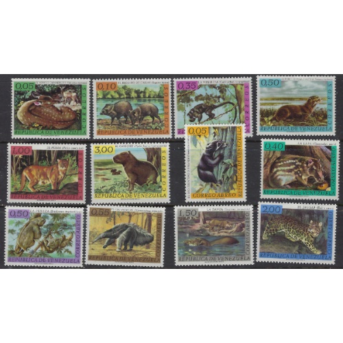 Venezuela 826-31; C820-25 MH 1963  Animals (ak8215)