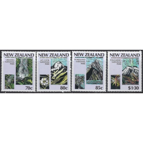 New Zealand 876-79 MNH 1987 set (ak8234)