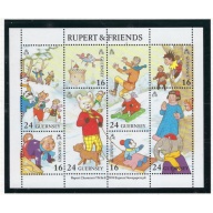 Guernsey 510 MNH 1993 Rupert and Friends (ak8240)