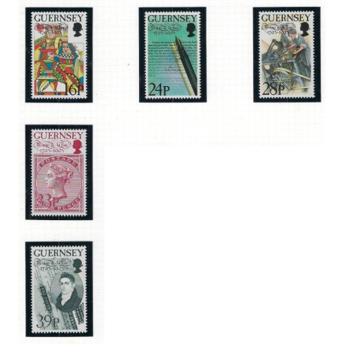 Guernsey 520-24 MNH 1993 set (ak8244)
