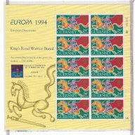 Guernsey 526a MNH 1994 Europa souvenir sheet (ak8246)