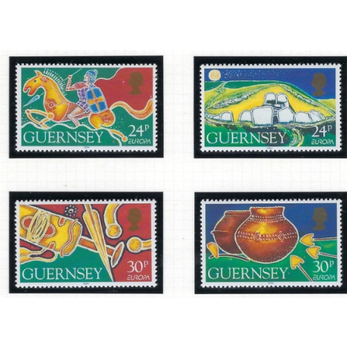 Guernsey 526-29 MNH Europa (ak8247)