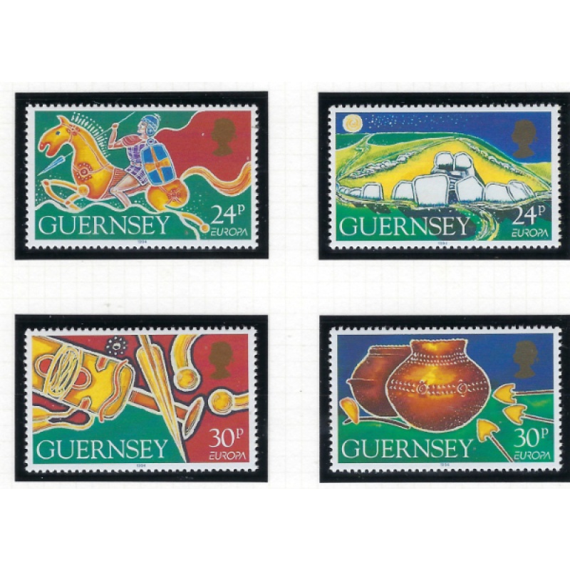 Guernsey 526-29 MNH Europa (ak8247)