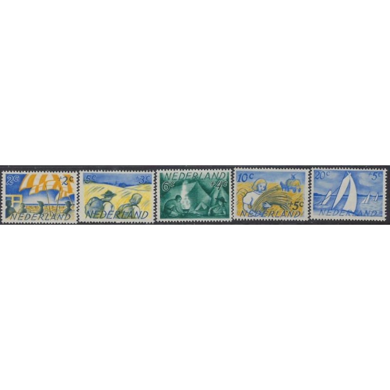 Netherlands B194-98 MH 1949 set (ak8252)