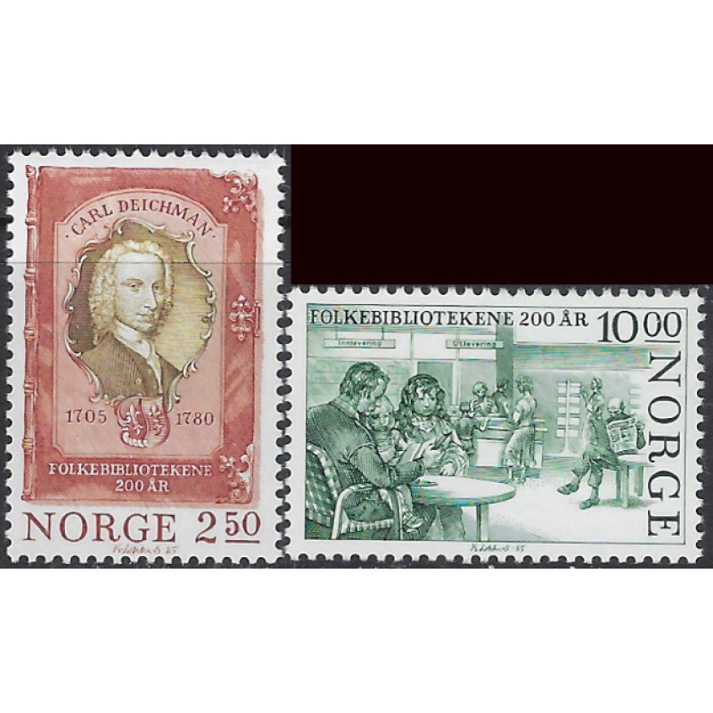 Norway 867-68 MNH 1985 set (ak8255)