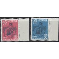 Norway B64-65 MNH 1960 World Refugee Year (ak8256)