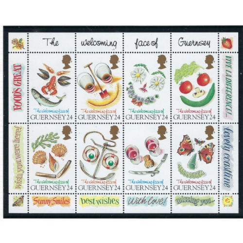 Guernsey 550a MNH 1995 Greetings (ak8267)